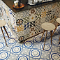 B177 TWENTY BLUES DECORO C RETT 20x20  Edimax