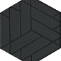 OS/B241/63001 Декор Агуста черный 6х5,2 Kerama Marazzi