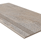 Ступень TN03 Multicolor неполированная с насечками 30x60 Estima