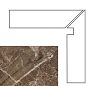 240637 MARBLE BATTISCALA MARRONE DX LAP 8x117.2 Versace (Gardenia Orchidea)