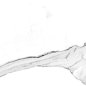 A16492 White stream белый 25x75 Meissen
