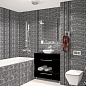 MSD-428 (MSDH-428) мозаика Стекло+Мрамор 25,8х25,8 300x300 Natural