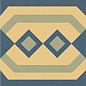100E021F303 ENC 21F Cognac (D.Yellow L.Blue) 10x10 Winckelmans