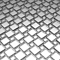 SS20 Мозаика зеркальная на сетке (2x2+1x1) 30.9x30.9 Vivere