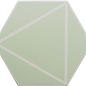 127020 FANCY LINES MINT R10 20x23 DNA Tiles
