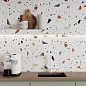 Terazzo Bianco цветной матовый карвинг 60х120 Laparet