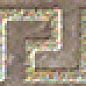 240246 MARBLE LISTELLO GRECA LAPPATO GRIGIO 2,7х58,5 Versace (Gardenia Orchidea)