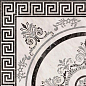 Roseton Nero 4 45x45 Absolut Keramika