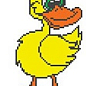 SD-154 Porcelain Mosaic Design Duck 5x5 (300x450) Serapool