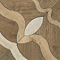 ANIT Axi Brown Chestnut Rosone Mini 45x45 Atlas Concorde