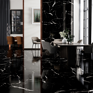 Statuario Black Eurotile Ceramica