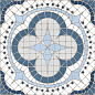 Monotone Denim Decor Matt 20x20 Motto