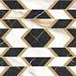 223585 Calacatta Gold Era White Brillo 31.6х100 Colorker
