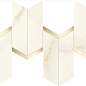 AF8W Marvel Calacatta Apuano Mosaico Chevron Lappato 19,2x46,3 Atlas Concorde