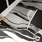 B&W Marble Floor Gres