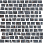 1062376 Mosaico Costruire Random Metallo Nero 30х30 Serenissima Cir