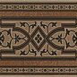 55 3115 049 Koblenz Stellstufe mit Dekor Brown 15,5*31 SDS Keramik