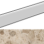 610130005314 Continuum Stone Beige Battiscopa 7.2x80 Italon