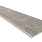 BR03 Bernini Grey Ступень неполированная 30x120 Estima