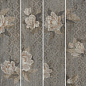 SG704400R Поджио Цветы коричневый обрезной 20х80 Kerama Marazzi