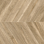 D120251M Walnut Chevron Light матовый карвинг 600x1200x9.5 Delacora