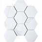 PMFQ82223 Hexagon big Carrara Matt 25.6х29.5х6 StarMosaic