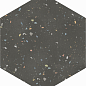 123386 Terrazzo Graphite Colours 32x36.8 DNA Tiles фото в миниатюре