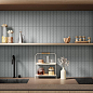 KM26391 Медина 1 серый матовый структура 6x28,5x1 Kerama Marazzi