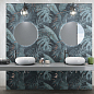 A036267 Decor Set (3) ABC Virnia Turquoise 40*120 Ape Ceramica