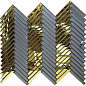 Pino HG74-3 328х322х4 Vivere
