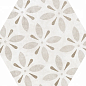 Atrium Hex Alpha Mix-Beige 25.8x29 Pamesa