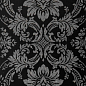 Architecture Damask Black+Silver Naturale 30x60 Casalgrande Padana
