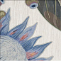 DECOR BLUE LEAVES 20x20 Mainzu