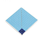 21271 IK Внутренний угол плитки с буртиком Cobalt-Light Blue 12,5х12,5 Serapool
