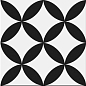 Circle Black Pre-Cut 45x45 Prissmacer
