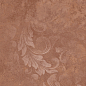 KM4040G0071N Хадду красный матовый декорированный 40,2x40,2x0,8 Kerama Marazzi