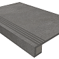 Комплект Ступень LN03 Luna 33x120 неполированная с бортиком + Подступенок 14.5x120 Estima