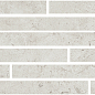 T025/11206 Декор Карму мозаичный серый светлый матовый 75х15 Kerama Marazzi