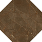 262733 OTTAGONA PULPIS MARRONE 39x39 Versace (Gardenia Orchidea)