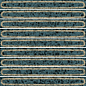 KMD2SOB002BN Декор чипсет Далия бирюзовый тёмный глянцевый 20x20x0,95 Kerama Marazzi
