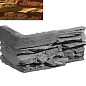 Угловой элемент Верона 880 20/11x10x3 Leonardo Stone