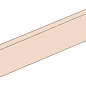 Rodapie Fremont Natural 9.4x60 VIVES