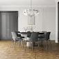 CR6060G0141R8 Паркет Версаль бежевый матовый+гл. чернила 59,5х59,5 Ceradim фото в миниатюре 9
