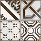 TWU2550BOH17 Boho рельефная 249x500x8 Alma Ceramica (Уралкерамика)