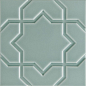 ADNE4149 Liso Star Sea Green 15x15 Adex
