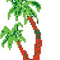 SD-150 Porcelain Mosaic Design Palm 5x5 (240x330) Serapool