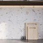 R0002313 Botanical Art Lino Rect. 30x90 Ibero