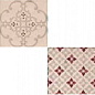 Декор 8325 Jolie Rose Gris Trama (комп/2шт) 10х10 Marca Corona