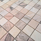Rosa Salmone POL 48x48x7 305x305 Caramelle Mosaic