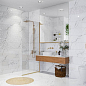 N60004 Crysta Crema Struttura Brillo 24.2x70 Eletto Ceramica